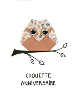 Collection Encrés de Nature - Chouette - Carterie artisanale - Fougères - BrinBelle