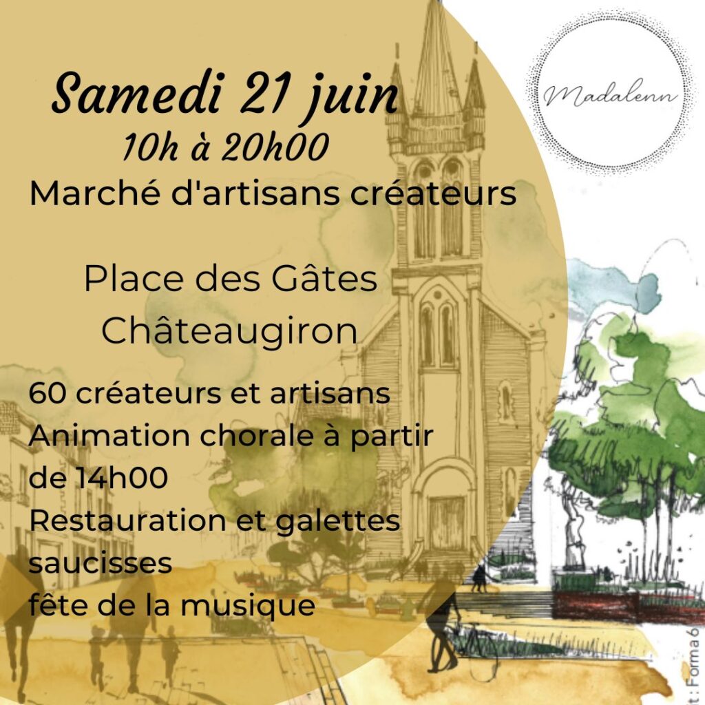 Marché de créateurs Chateaugiron - Atelier carterie origami artisanal - BrinBelle