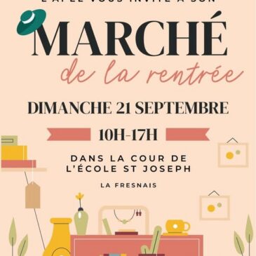 Marché La Fresnais - Atelier carterie artisanal - BrinBelle