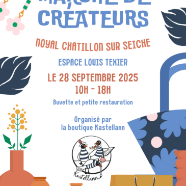 Marché de créateurs Noyal Chatillon Sur Seiche - Atelier carterie origami artisanal - BrinBelle