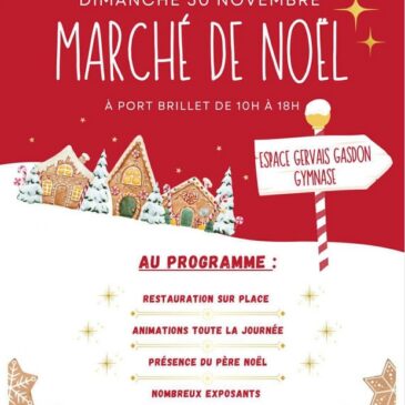MARCHE DE NOEL PORT BRILLET 2025 - Cartes de Voeux - BrinBelle